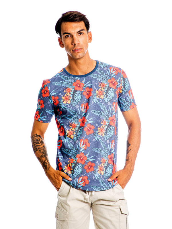 ΑΝΔΡΙΚΟ T-SHIRT PACO&CO ALLOVER PATTERN