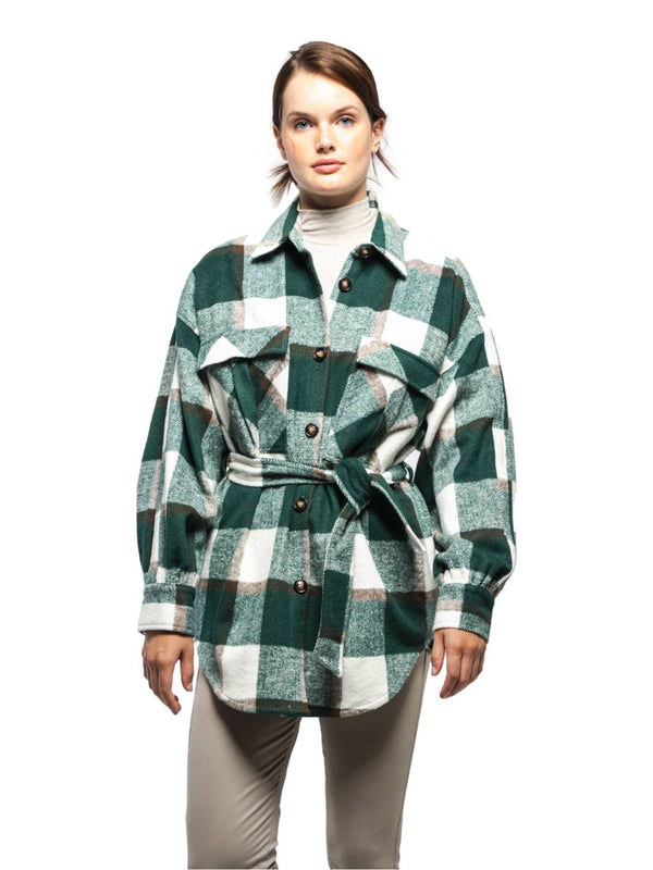 ΓΥΝΑΙΚΕΙΟ ΠΑΝΟΦΩΡΙ OVERSHIRT STAFF LINA CHECK