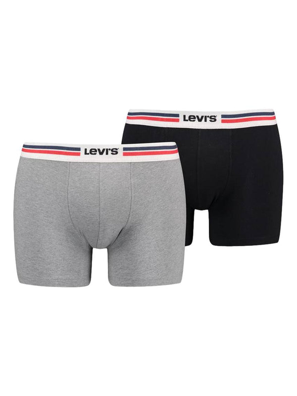 ΑΝΔΡΙΚΑ BOXER BRIEF LEVI'S MELANGE WB 2-PACK