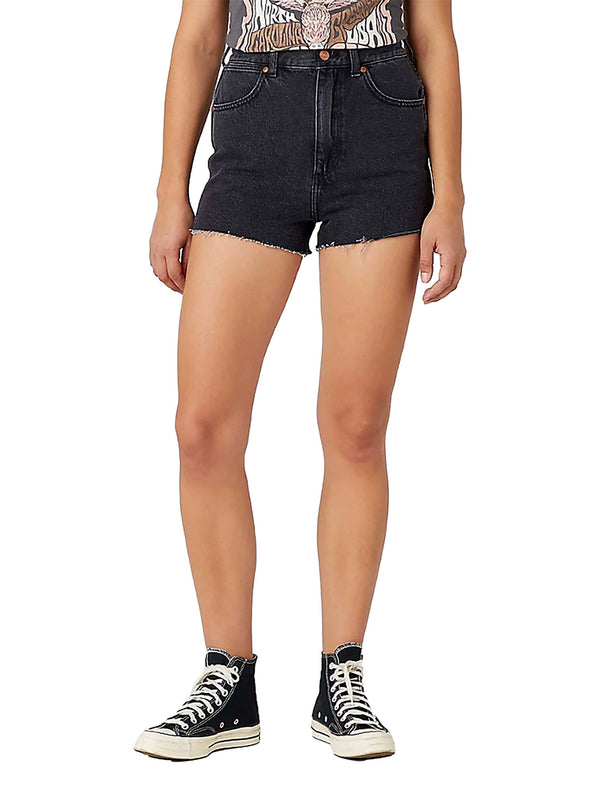ΓΥΝΑΙΚΕΙΟ JEAN SHORTS WRANGLER HIGH RISE
