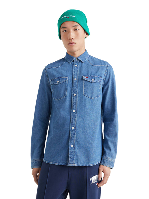 ΑΝΔΡΙΚΟ JEAN ΠΟΥΚΑΜΙΣΟ TOMMY JEANS WESTERN DENIM