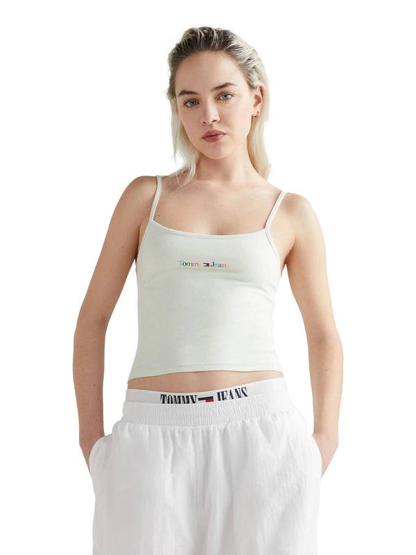 ΓΥΝΑΙΚΕΙΟ CROP TOP TOMMY JEANS LINEAR STRAP TOP