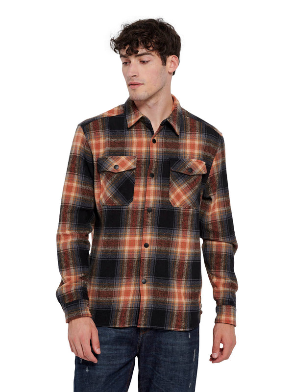 ΑΝΔΡΙΚΟ ΠΟΥΚΑΜΙΣΟ OVERSIZED FLANNEL FUNKY BUDDHA