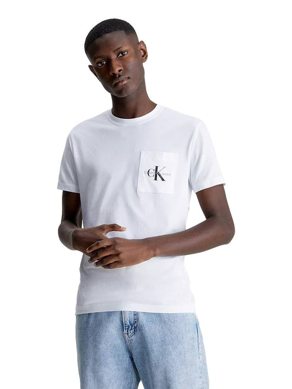 ΑΝΔΡΙΚΟ T-SHIRT CALVIN KLEIN JEANS MONOGRAM POCKET SLIM TEE