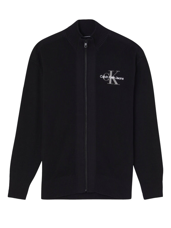 ΑΝΔΡΙΚH ΖΑΚΕΤΑ CALVIN KLEIN JEANS MONOLOGO ZIP-THROUGH SWEATER