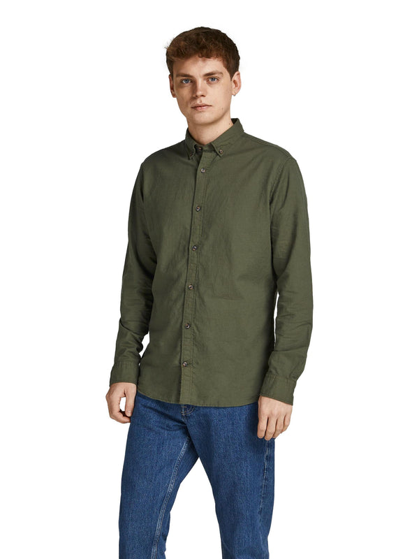 ΑΝΔΡΙΚΟ ΛΙΝΟ ΠΟΥΚΑΜΙΣΟ JACK & JONES JJESUMMER
