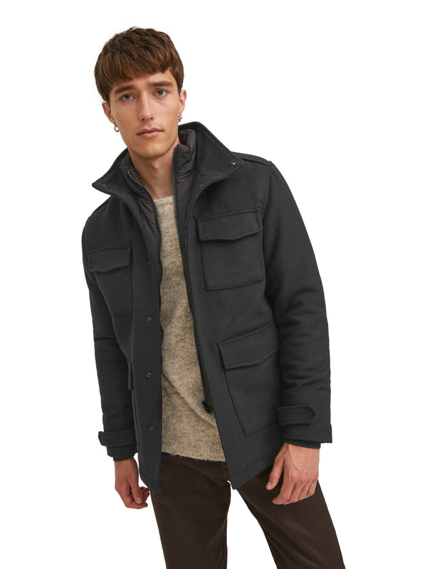 ΑΝΔΡΙΚΟ ΚΟΝΤΟ ΠΑΛΤΟ JACK & JONES JPRBLAPARKER WOOL