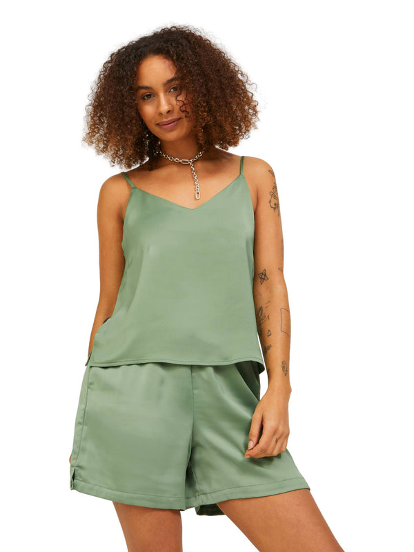 ΓΥΝΑΙΚΕΙΟ ΑΜΑΝΙΚΟ TOP JJXX JMMALIA SATIN TOP