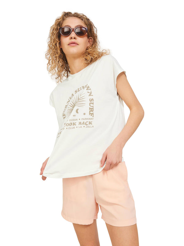 ΓΥΝΑΙΚΕΙΟ T-SHIRT JJXX ZXASTRID SL BOXY PRINT