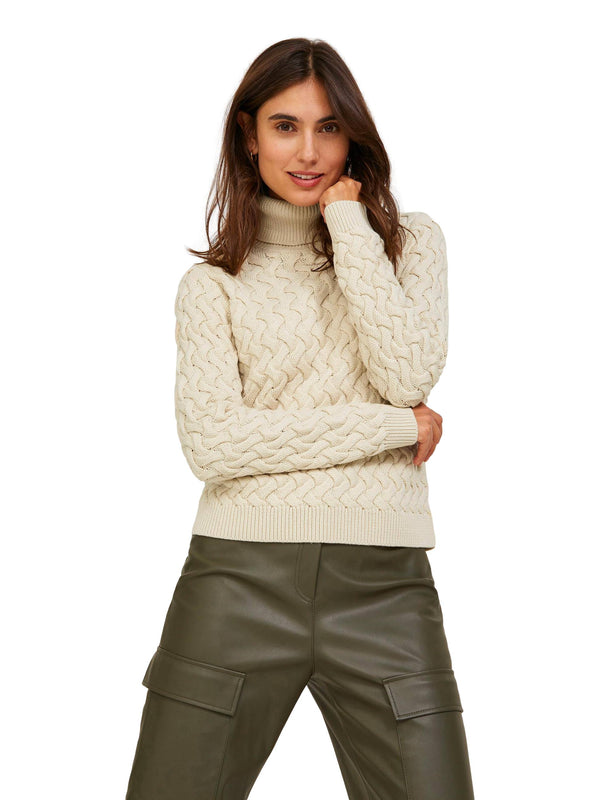 ΓΥΝΑΙΚΕΙΟ ΠΟΥΛΟΒΕΡ ΖΙΒΑΓΚΟ JJXX JXINESH HIGH NECK KNIT