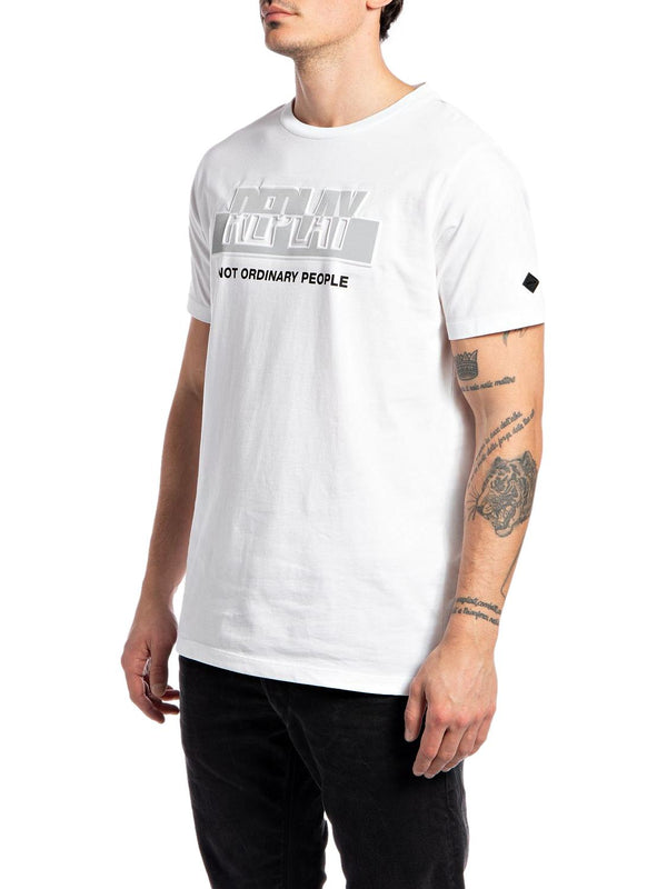 ΑΝΔΡΙΚΟ T-SHIRT  REPLAY LOGO FRONT