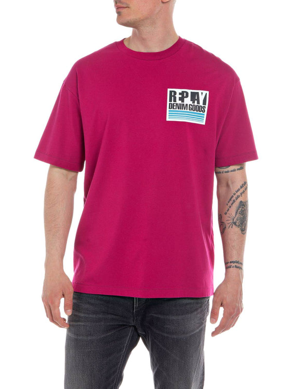 ΑΝΔΡΙΚΟ T-SHIRT REPLAY BACK PRINT