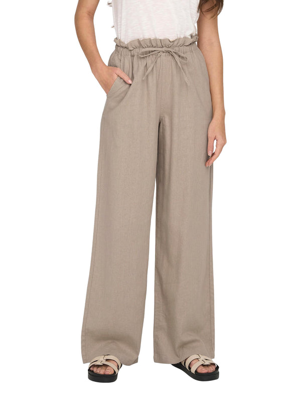 ΓΥΝΑΙΚΕΙΑ ΛΙΝΗ ΠΑΝΤΕΛΟΝΑ ONLCARO HW WIDE LINEN