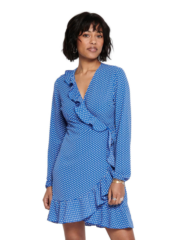 ΓΥΝΑΙΚΕΙΟ ΦΟΡΕΜΑ ONLY CARLY WRAP SHORT DRESS