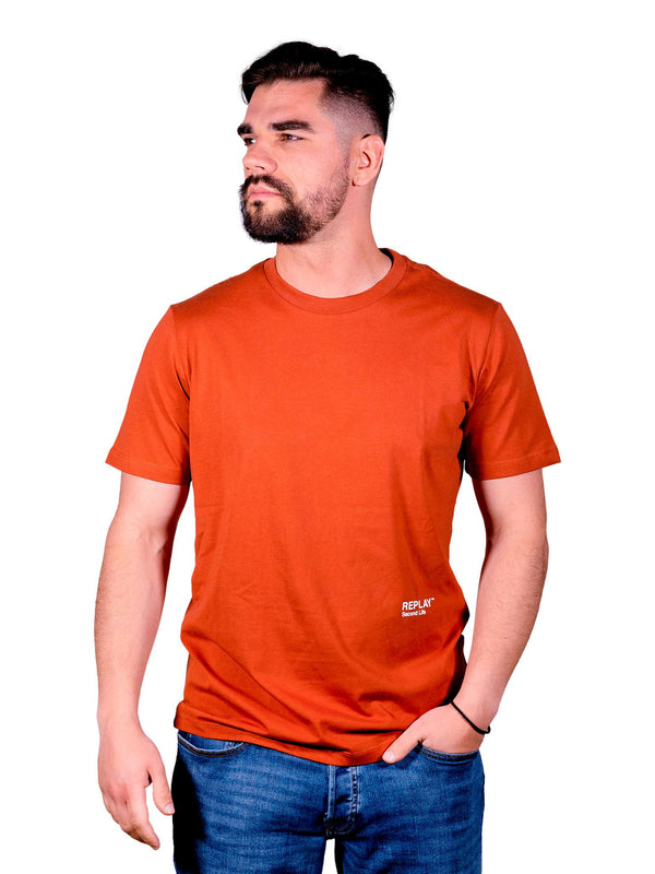 ΑΝΔΡΙΚΟ T-SHIRT REPLAY SECOND LIFE PRINT