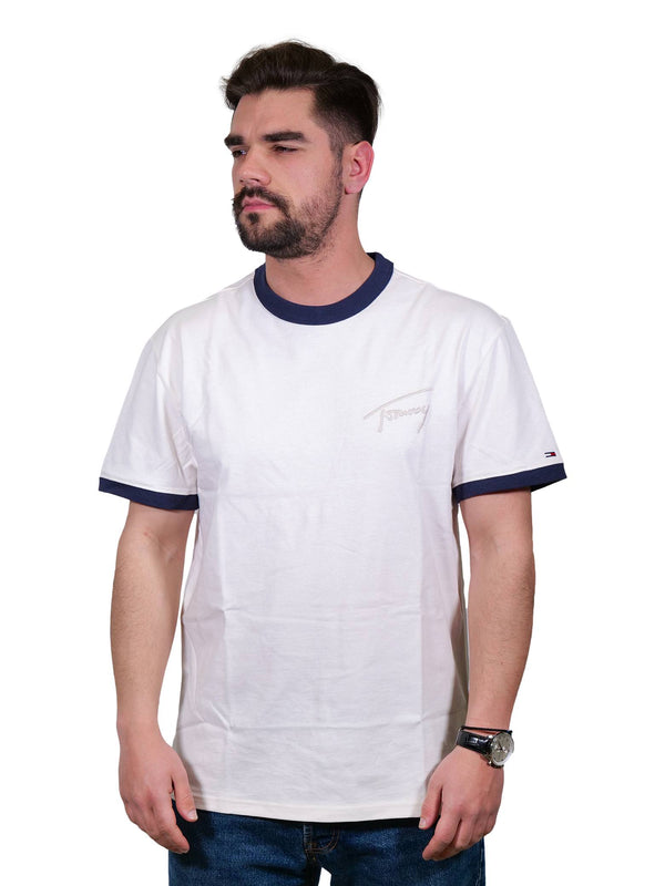 ΑΝΔΡΙΚΟ T-SHIRT TOMMY JEANS SIGNATURE RINGER