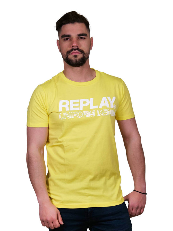 ΑΝΔΡΙΚΟ T-SHIRT REPLAY LOGO PRINT