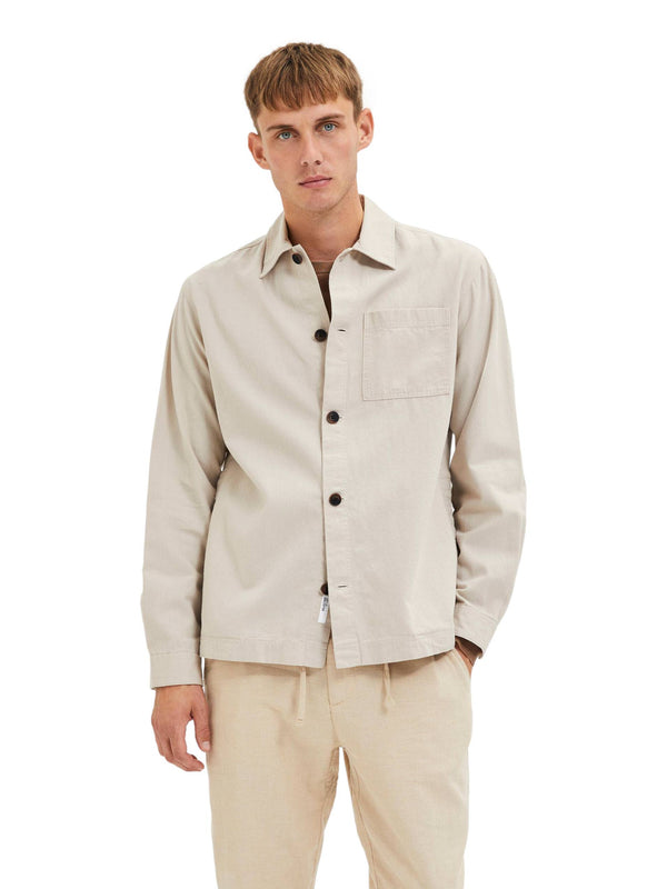 ΑΝΔΡΙΚΟ ΠΟΥΚΑΜΙΣΟ SELECTED SLHLOOSEBLAS-LINEN