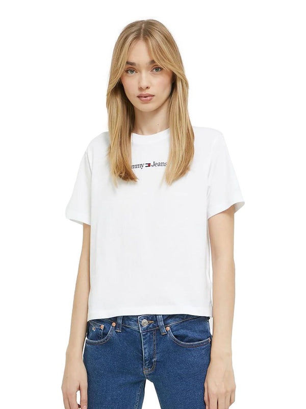 ΓΥΝΑΙΚΕΙΟ T-SHIRT TOMMY JEANS SERIF LINEAR