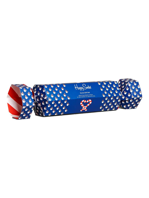 HAPPY SOCKS CANDY CANE & COCOA GIFT BOX 2-PACK