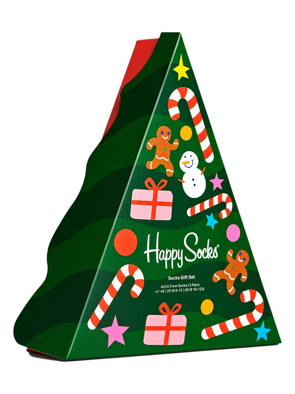HAPPY SOCKS DECORATION TIME SET GIFTBOX 3-PACK