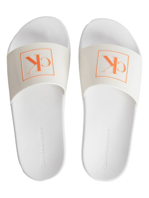 ΓΥΝΑΙΚΕΙΑ SLIDES CALVIN KLEIN JEANS SLIDE MONOGRAM RUBBER